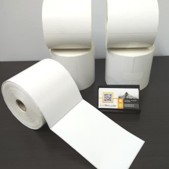 

Produk Terbaik] Label Sticker Barcode 4Inch X 6Inch ( 1 Line ) Thermal Isi 500 Pcs