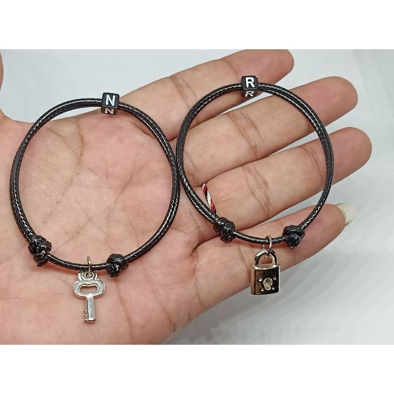 GELANG GEMBOK KUNCI INISIAL GELANG NAMA GELANG KUNCI GELANG