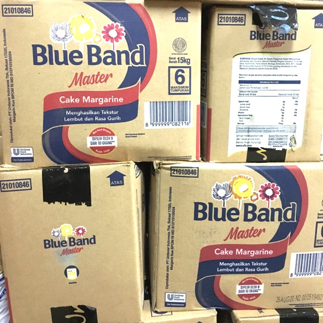 Mentega blueband master 15kg  / Margarine Blue band 15 kg / Blue band Master 15kg / Margarine Butter