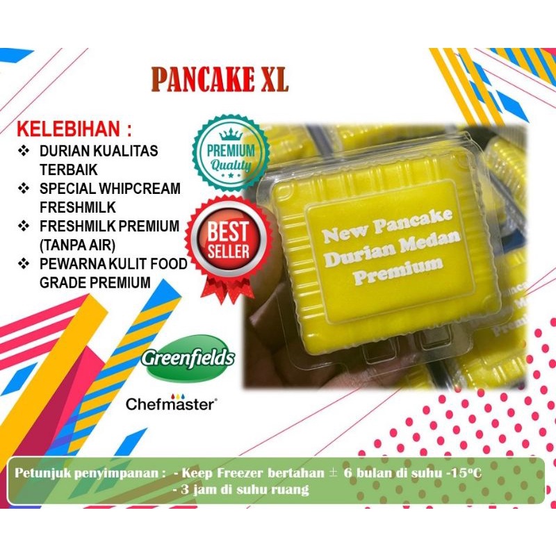 

Pancake Durian Medan XL Single