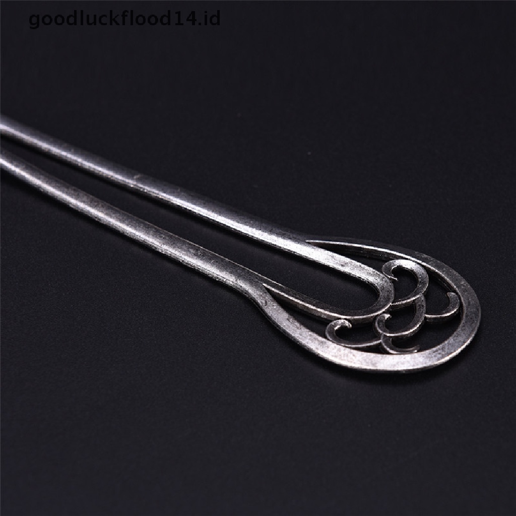 [OOID] Hair Sticks Pins Silver Alloy Geometric Headbands Lady Hair Clip Accessories New ID