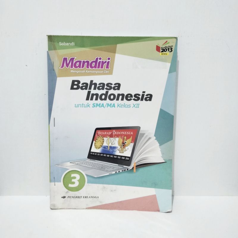 Buku MANDIRI: Bahasa Indonesia SMA 3 / Kelas 12