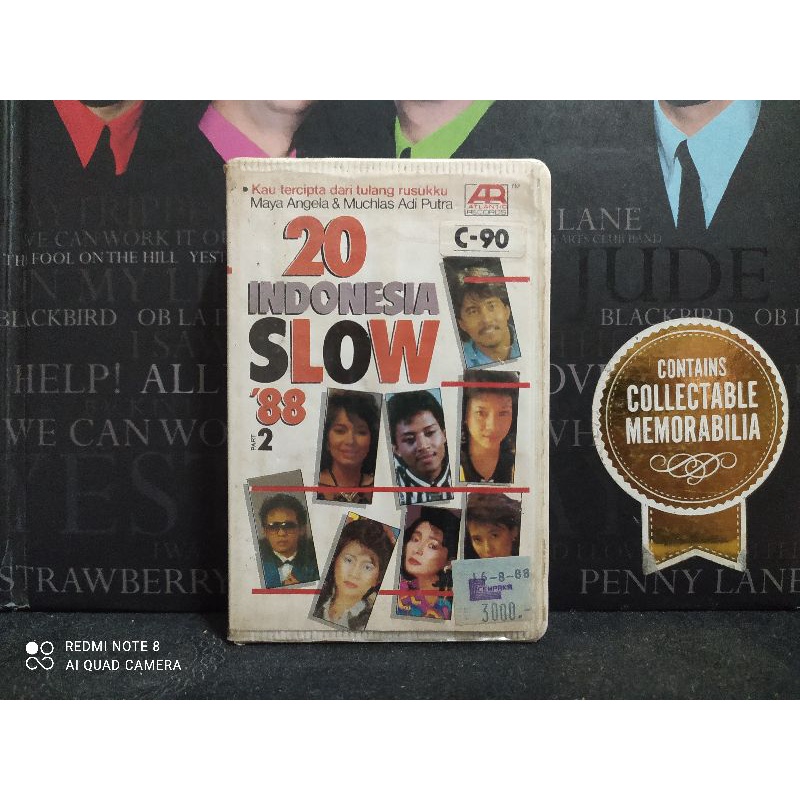 Kaset Pita : 20 INDONESIA SLOW 88 PART. 2.