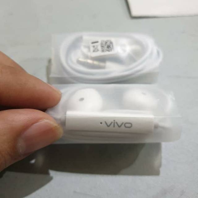 Handset ori vivo copotan earphone