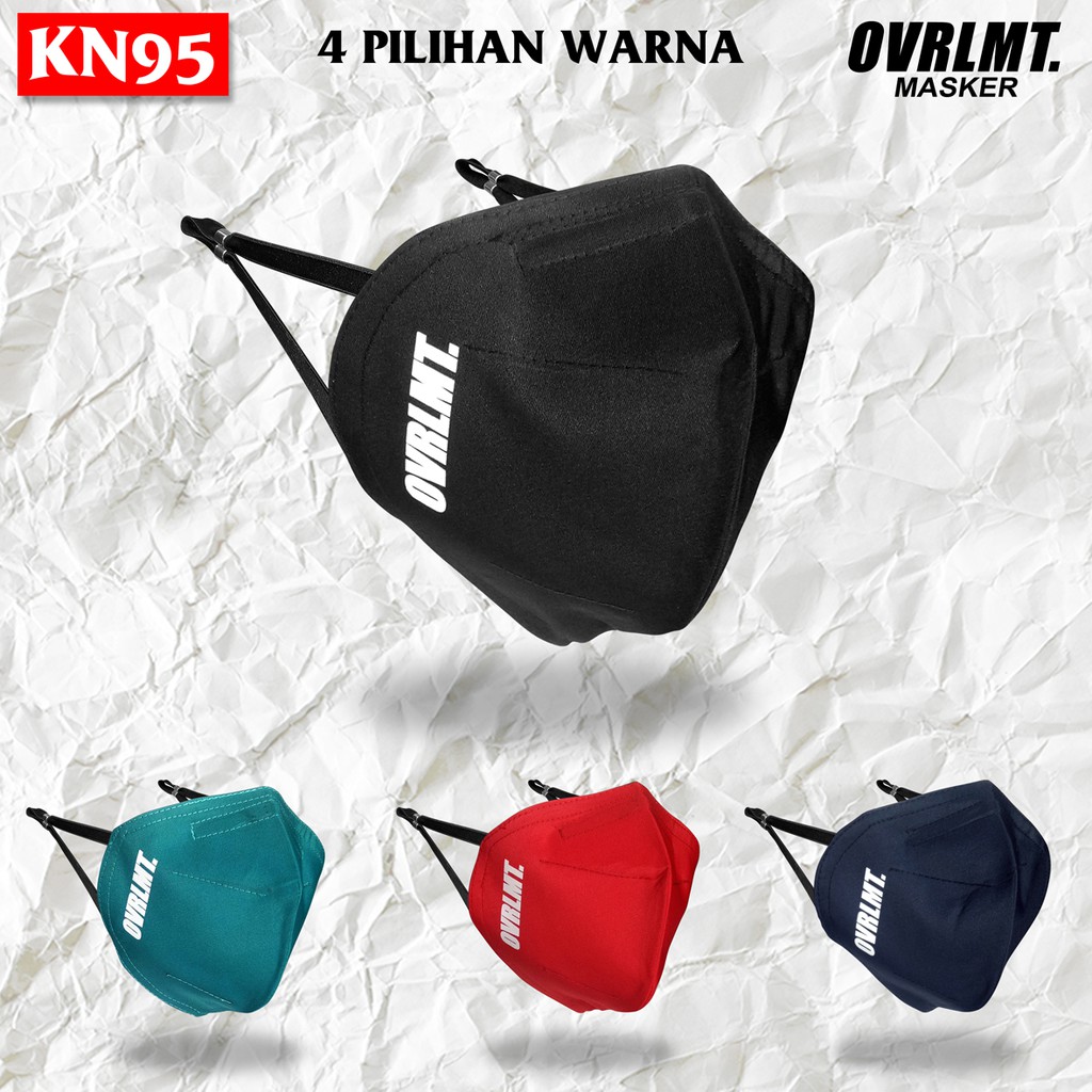 Masker Kain KN95 3Ply ( Waterproof ) Overlimit