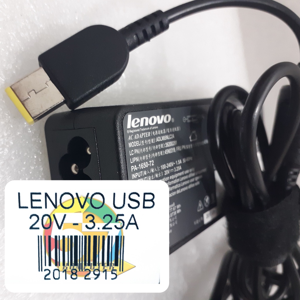 Charger Adaptor Laptop Notebook Lenovo Series ThinkPad S230 S230U S431 S440