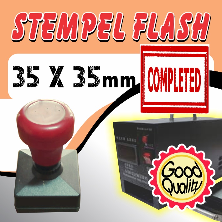 

STEMPEL FLASH BENTUK PERSEGI / PERSEGI PANJANG - PRAKTIS - MURAH - CEPAT