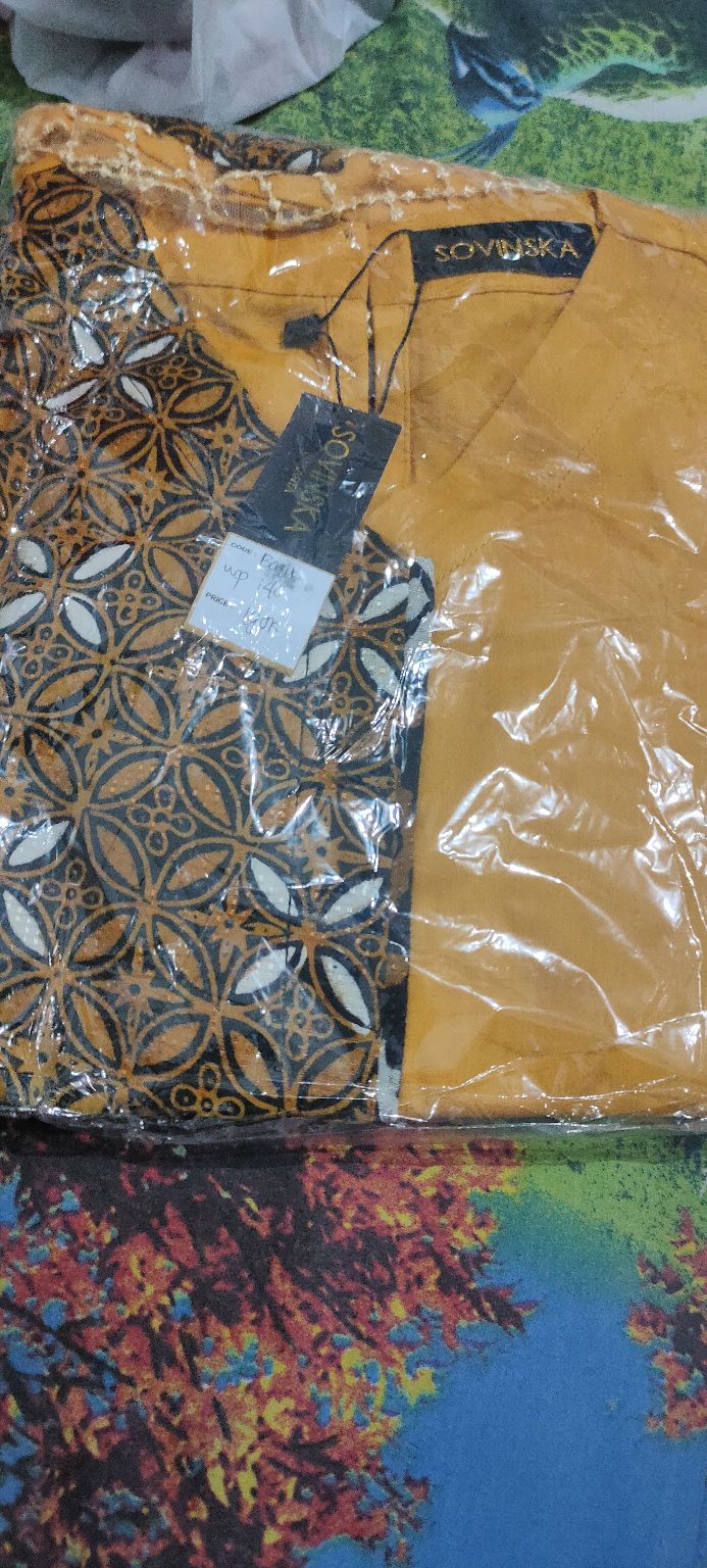 Atasan Batik Wp 140/yellow