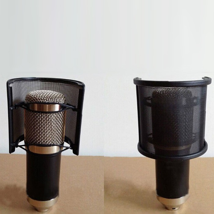 Pop Filter untuk Microphone Mic Mikrofon Musik Karaoke