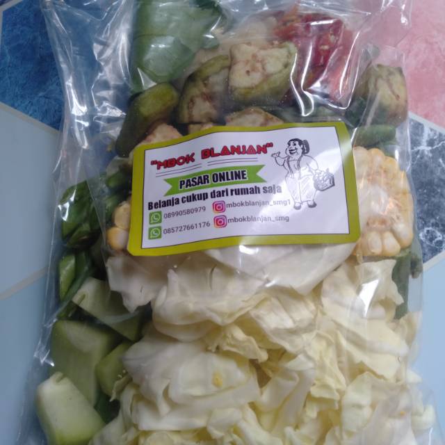 

Sayur Instan Tinggal Masak praktis lengkap dengan Bumbu