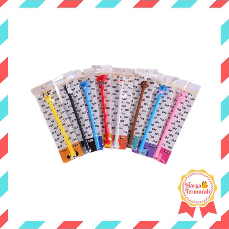 

Harga Termurah - S466 (PACKINGAN) Pulpen Fancy Gel Pena Karakter Army KPOP / Stationary