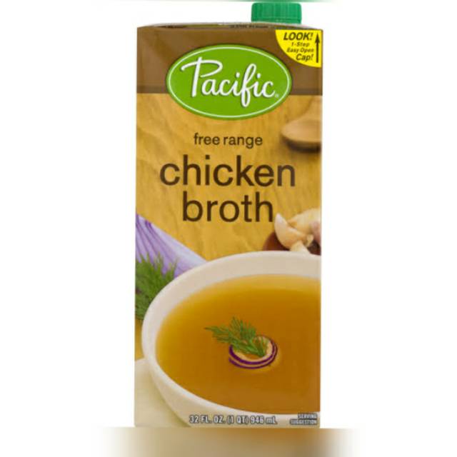 

Pacific Foods Free Range Chiken Broth 946ml