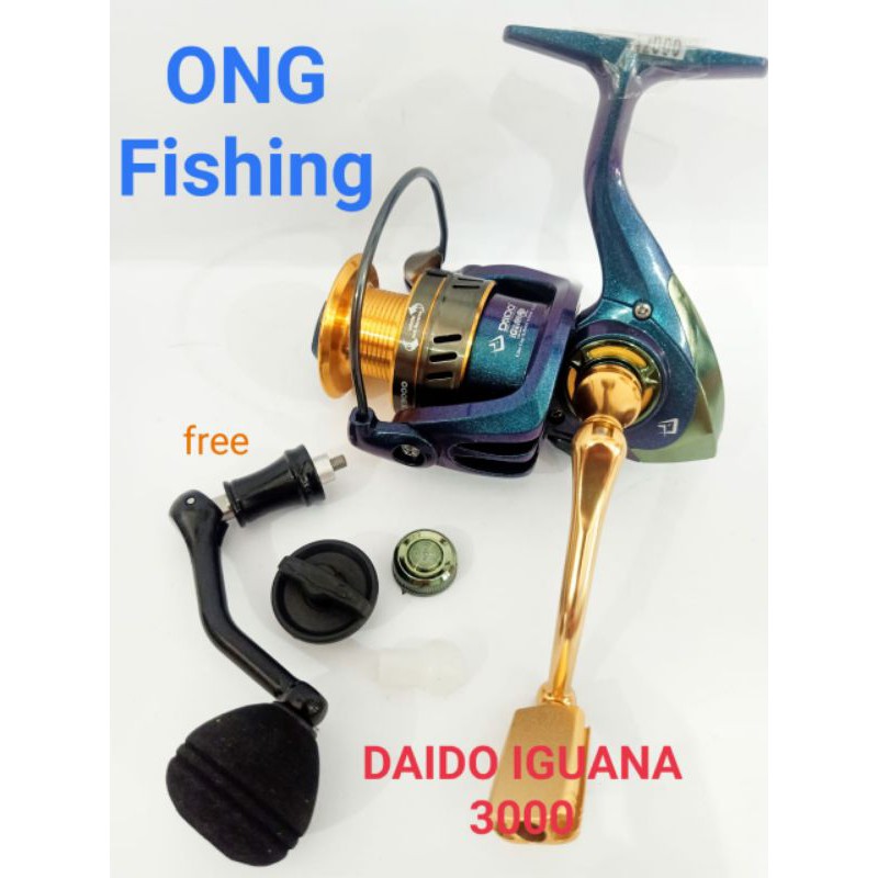 REEL POWER HANDLE DAIDO IGUANA 3000