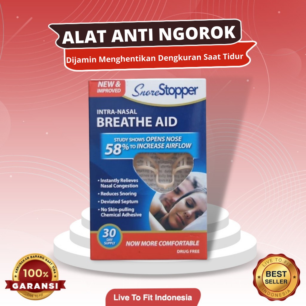 Alat Anti Ngorok Dengkur Saat Tidur Snore Stoper Intra Nasal Breathe Aid