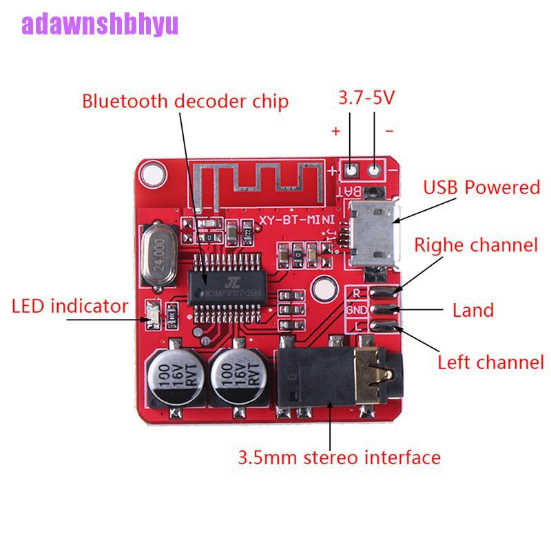 Papan Modul decoder mp3 lossless wireless bluetooth 3.7-5v