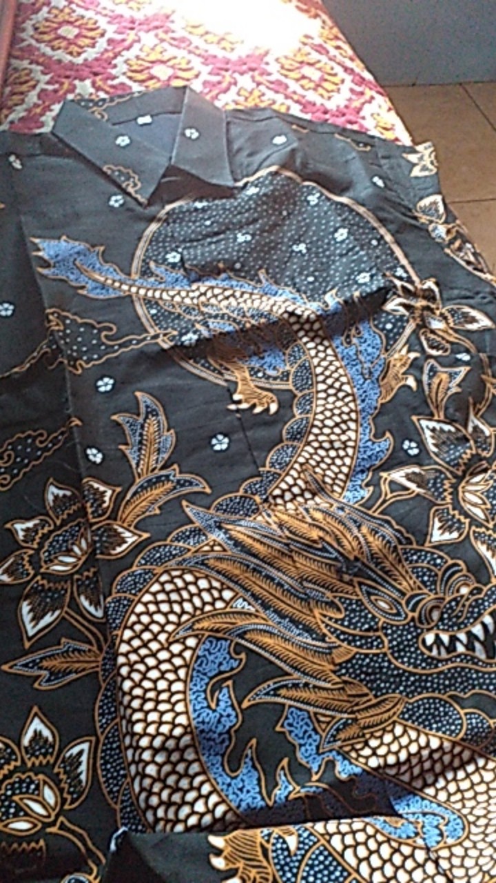 [full Furing] Kemeja Batik Pria Lengan Panjang Akhsa Asli Solo By Batik Kanaya