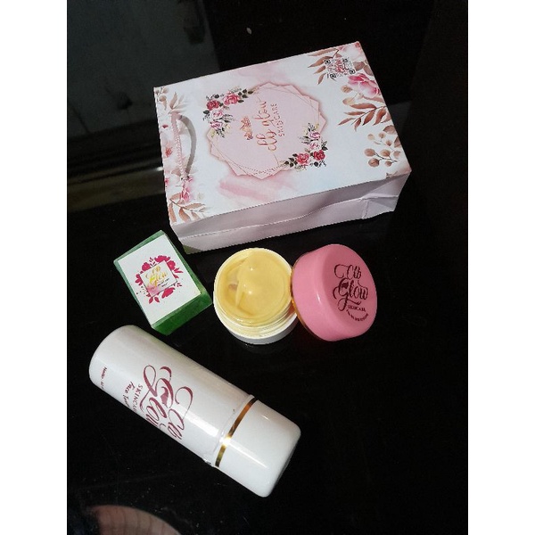 CLB Glow Original Barcode CLB Glow Ori Cream Pencerah Wajah Kosmetik Wajah dan Bekas Jerawat