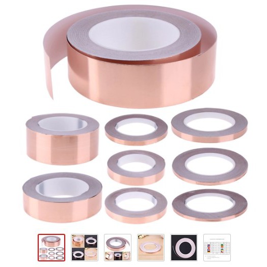 CU TAPE, TEMBAGA TAPE, COPPER FOIL TAPE, DIY PCB, AQUASCAPE