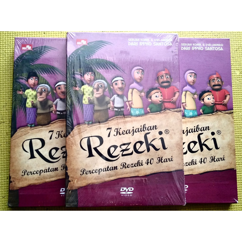 Sebuah Komik &amp; DVD Animasi 7 Keajaiban Rezeki