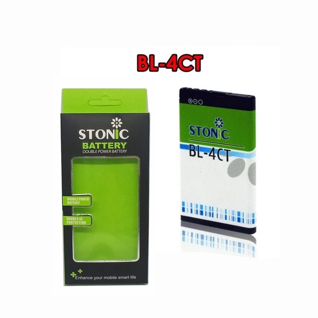 Battery Stonic Double Power IC Protection Baterai / Batre NOKIA BL-4CT /5610 / 5310