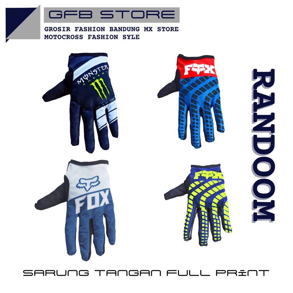 Sarung tangan motocross trail | glove motor cross