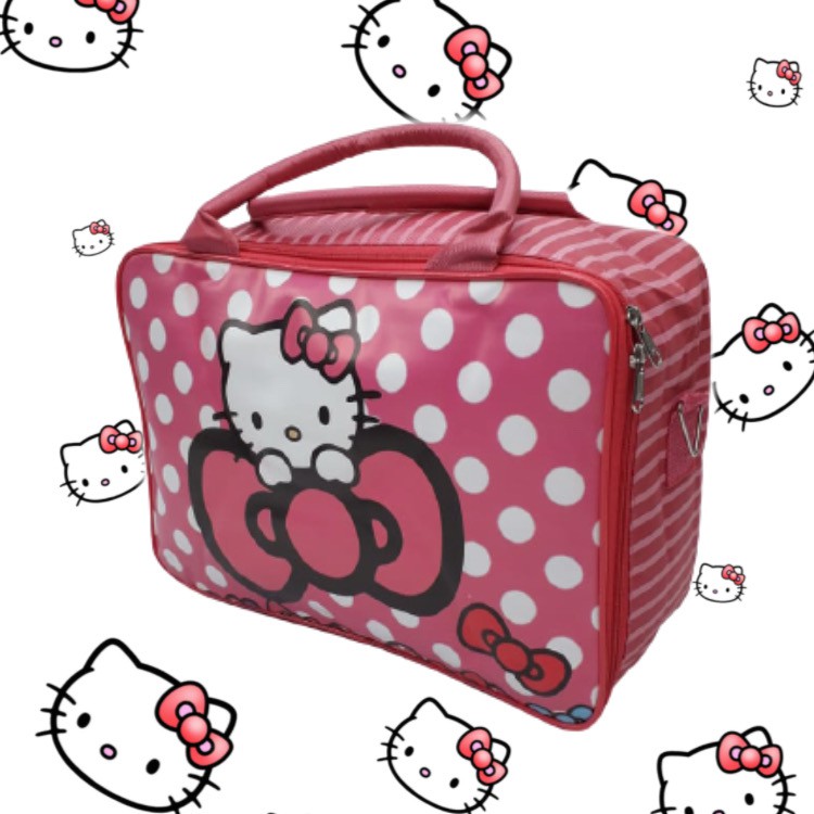 TAS TRAVEL DUFFLE ANAK KARAKTER KARTUN LUCU
