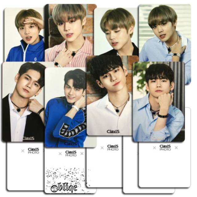 [READY] Wanna One Ong Seongwu Seongwoo Park Jihoon Clavis Photocard Official PC