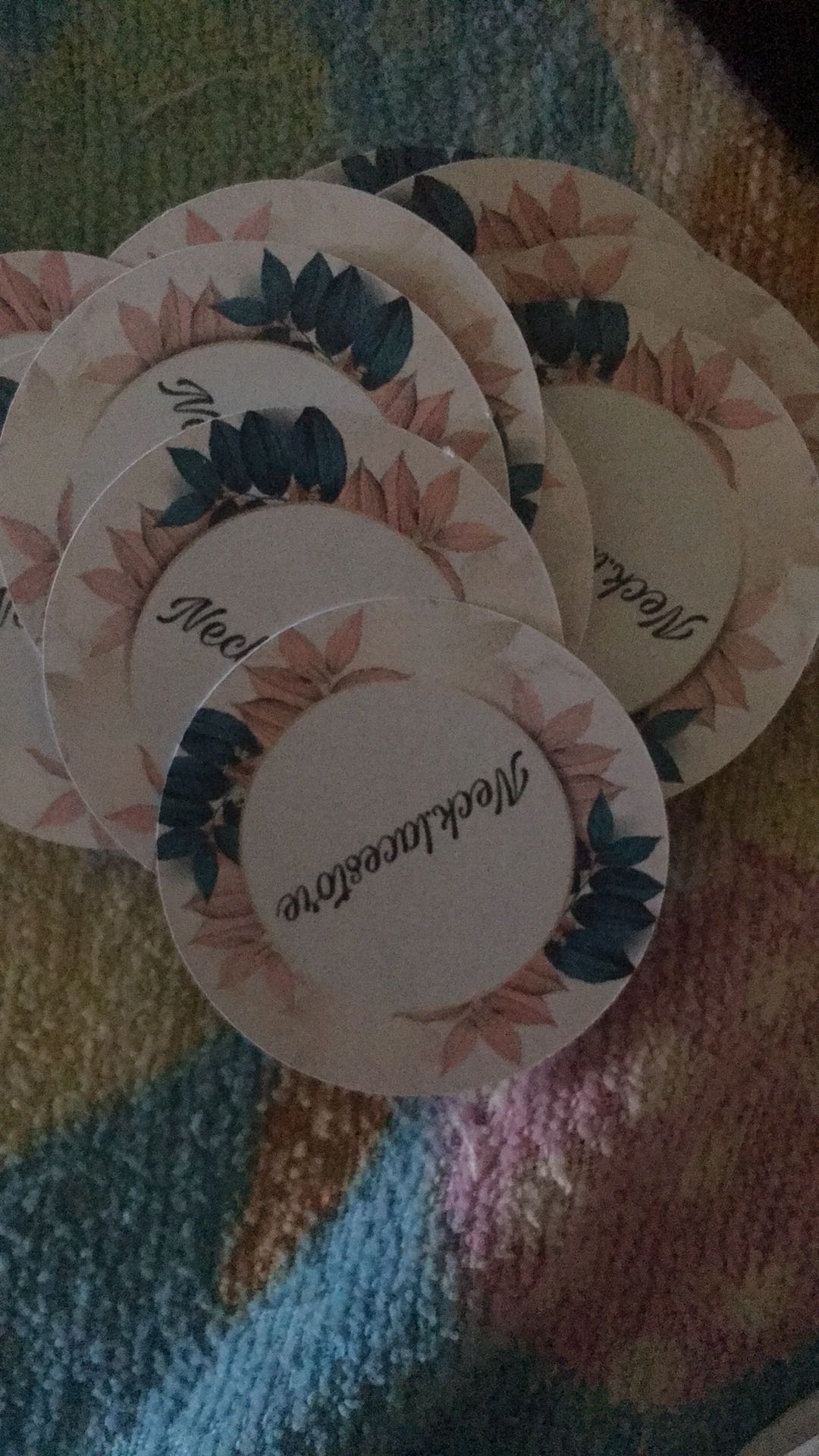 Sticker Logo Makanan Bulat (kngslm01)
