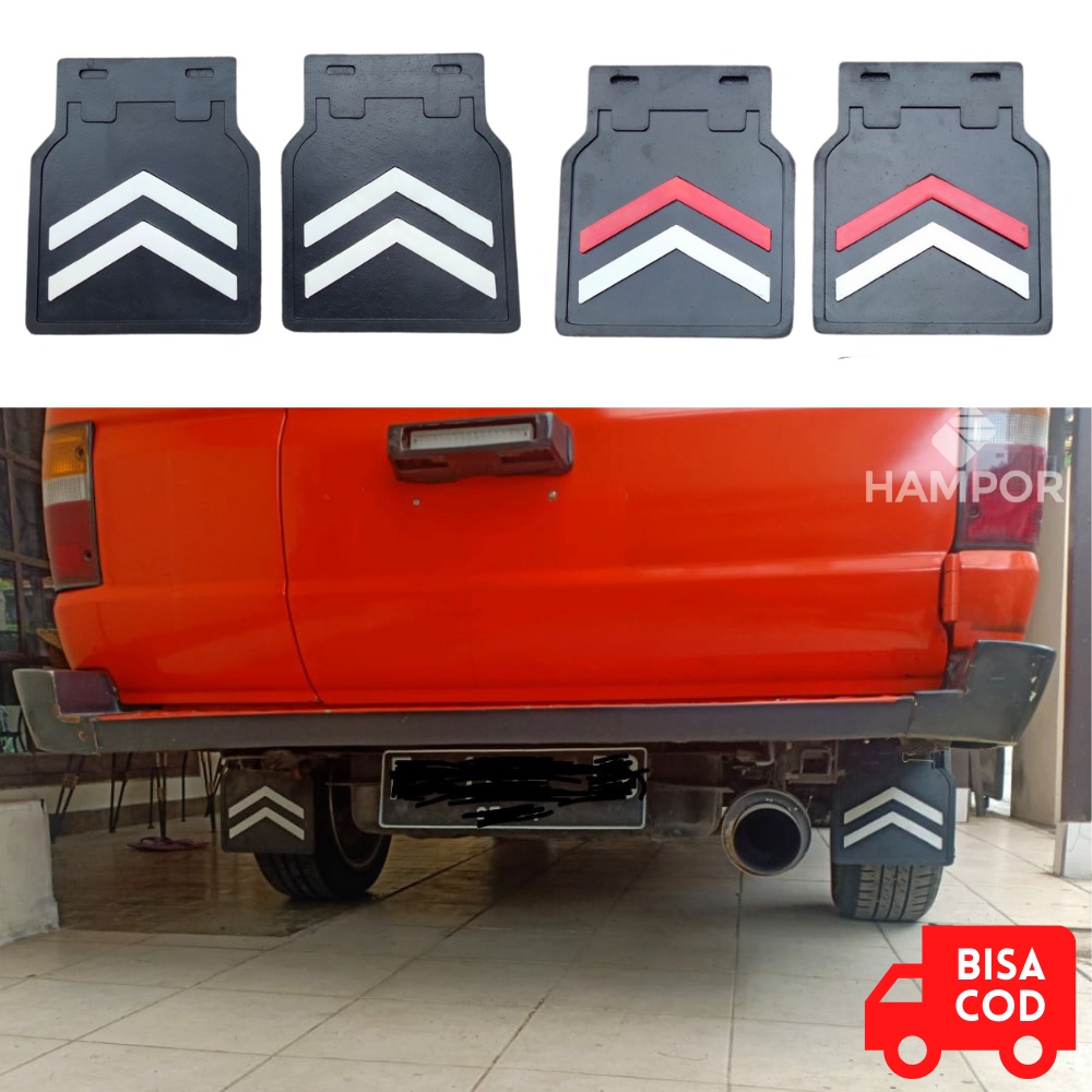 Spakbor Mobil Pick Up / Karpet Karet Lumpur Mobil Suzuki New Carry Futura L300 New Mitsubishi Grand 