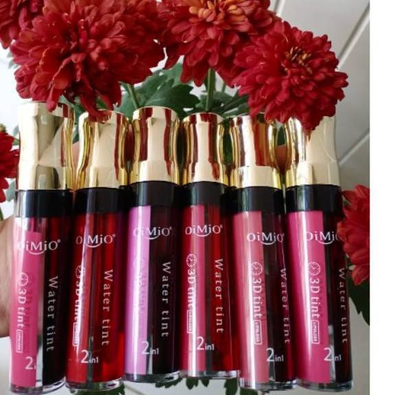 ✼ Oimio lipcream+liptint 2in1 (harga /6pcs) ✲