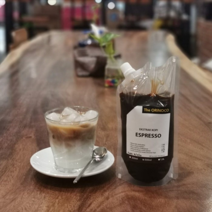 

Ekstrak KOPI ESPRESSO Cair konsentrat the Orinoco Blend Europa - 500ml