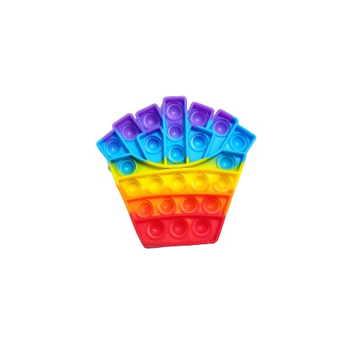 [TM] Pop it fidget toy Rainbow-Cake