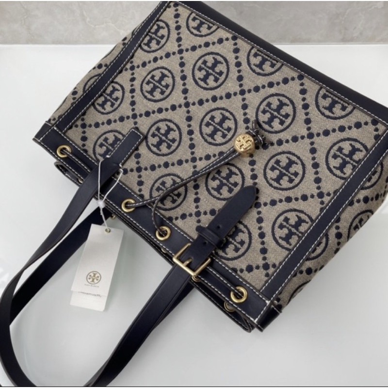 Tory Burch T Monogram Jacquard Small Tote Bag 81803