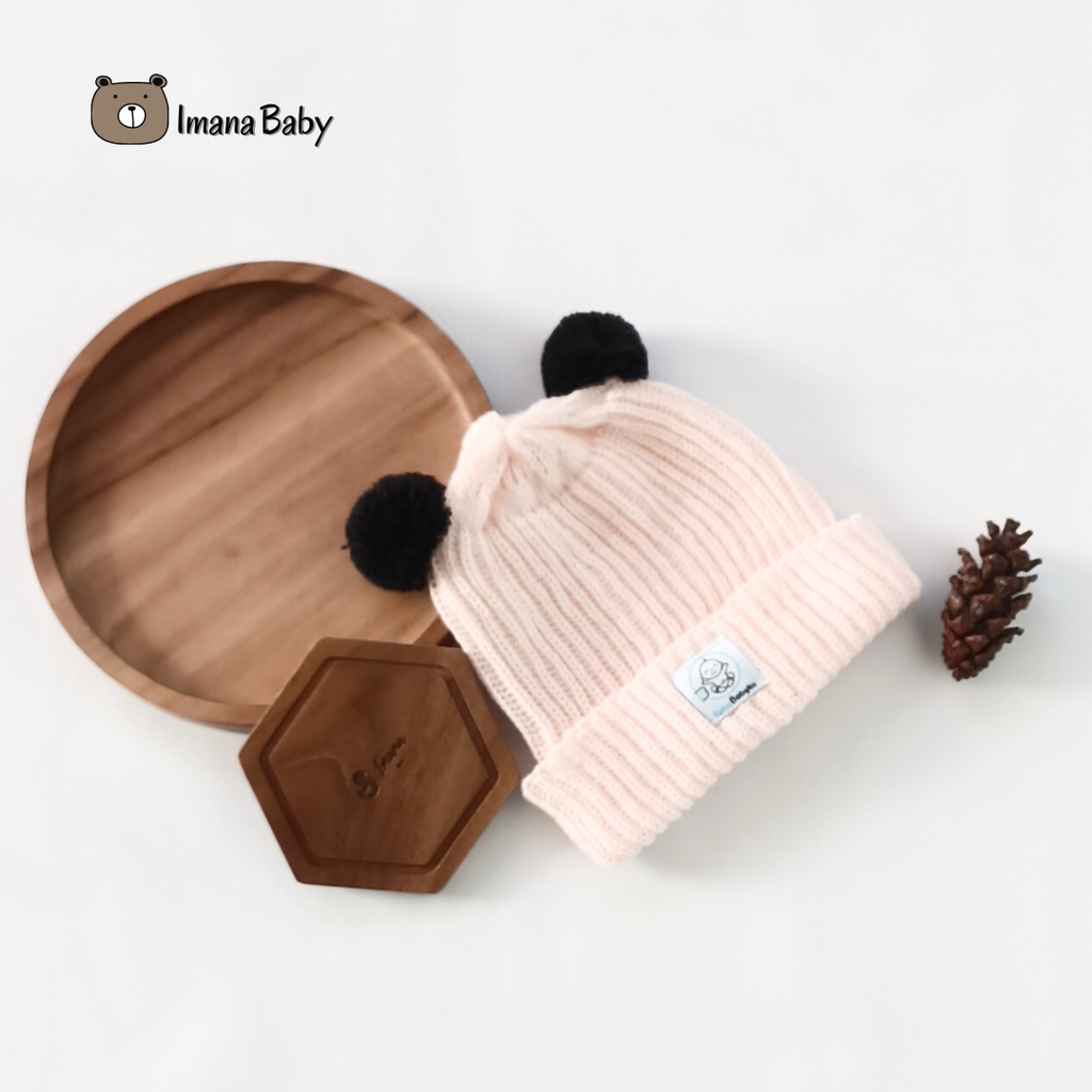 Kupluk Bayi Rajut All Size Topi Bayi / Kupluk Bayi Pom pom