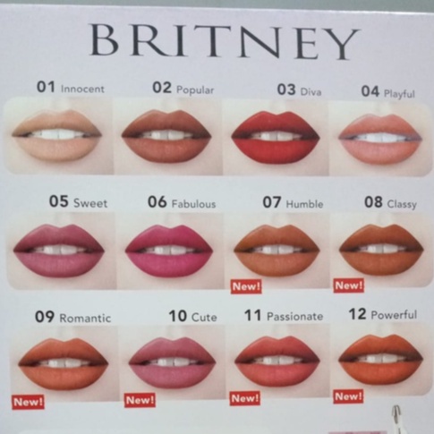 Britney dream matte lip cream