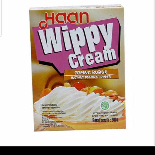 

Wippy cream