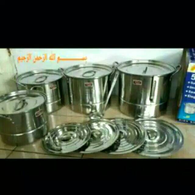 Panci Set Steamer Stock pot 555 Nagako