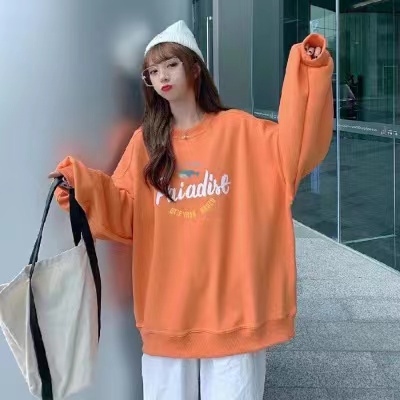 Sweater Wanita Hoodie Wanita Lengan Panjang - Jaket Hoddie Korea Wanita Paradise Import-5