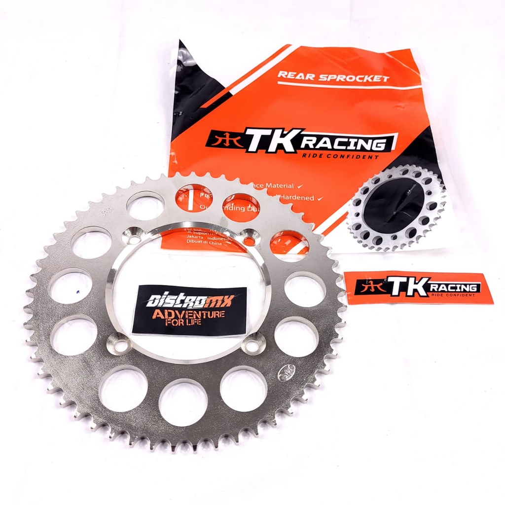 GEAR BELAKANG TK KLX 150 UKURAN 428H 428 H UKURAN 44 - 55 KLX 150 MERK TK