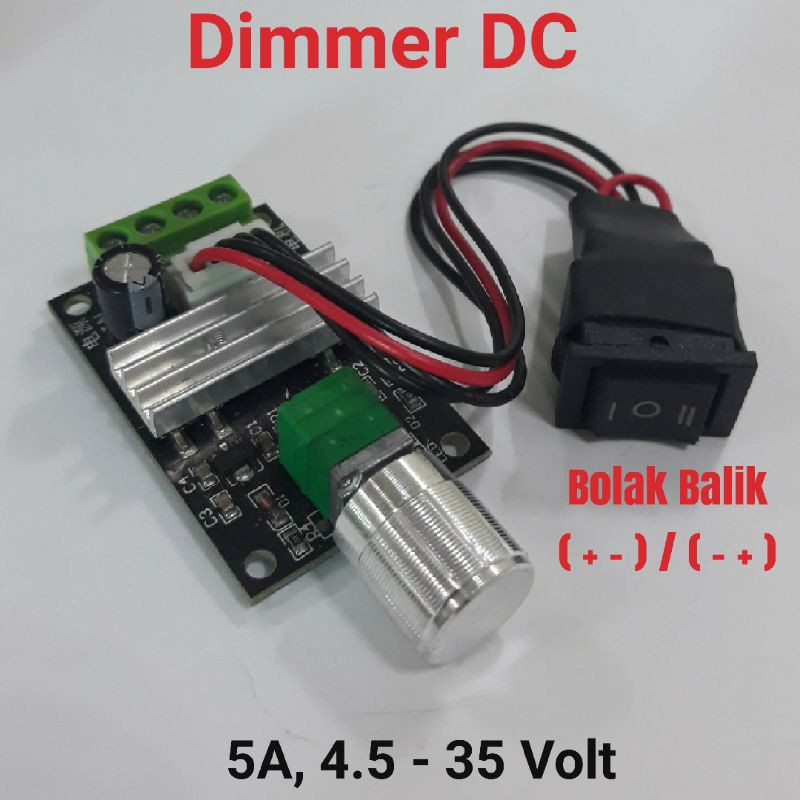 dimmer dc bolak balik