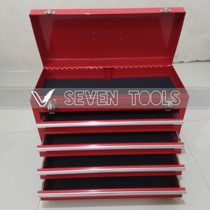 Drawer Portable Tool Box 5 susun kotak penyimpanan pertukangan / bengkel peraktis
