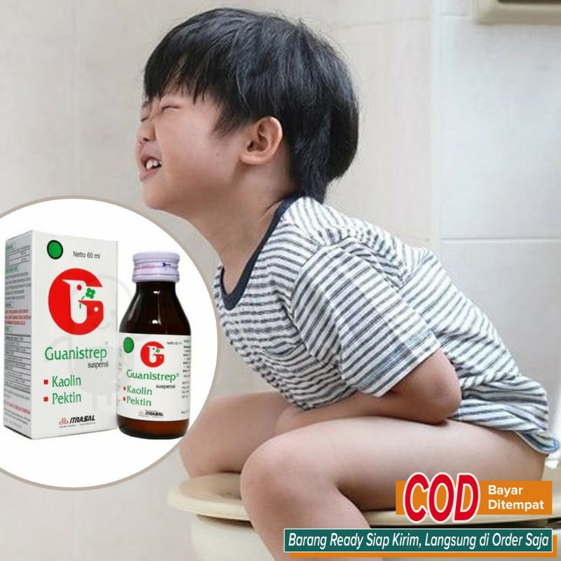 GUANISTREP SIRUP - OBAT DIARE ANAK MENCRET