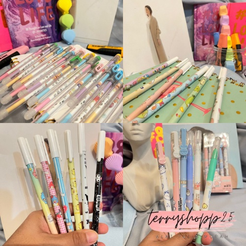 

Pulpen Pen Pena Bisa Di Hapus Karakter Animal Lucu Pen Gel Hewan Ajaib Alat Tulis Sekolah