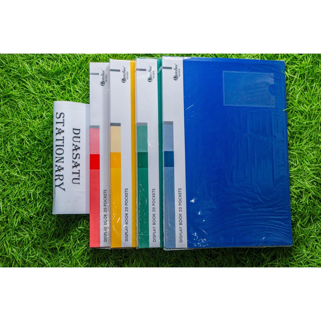 

Dataflex Map Dokumen Folio - Display Book / Clear Holder 20 Pockets F4