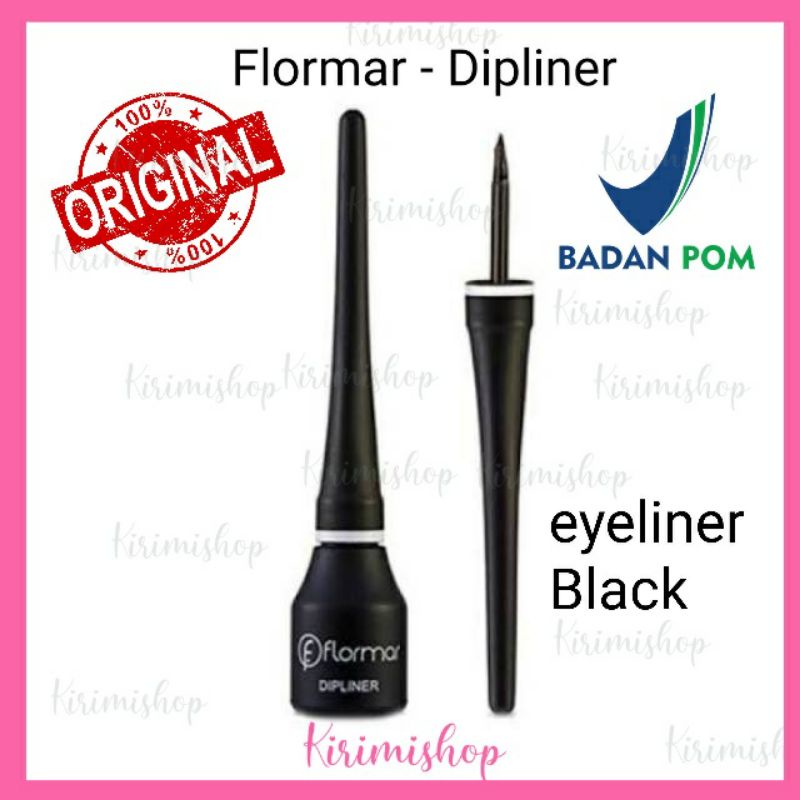 Jual Flormar Dipliner Eyeliner Black Original 100 Shopee Indonesia