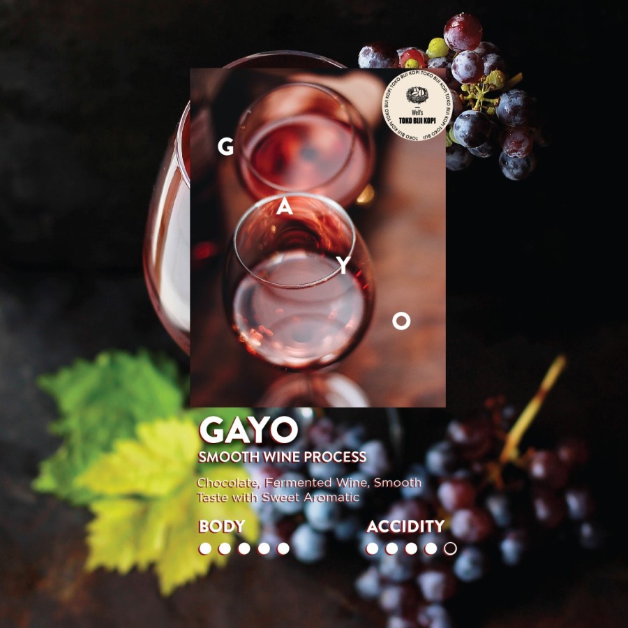 

PROMO Kopi Arabika Gayo Smooth Process Roasted Bean Coffee - 250 Gram