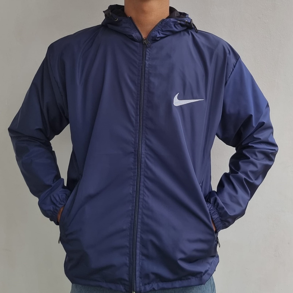 Jaket Olahraga Parasut Lari Pria Wanita Jaket Nike Parasut Running