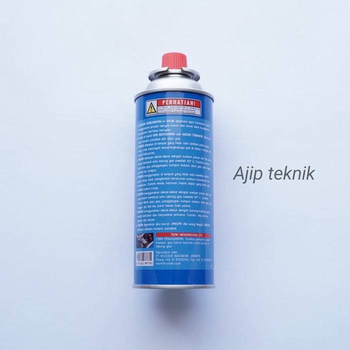 Gas Portable HI-COOK Asli Bukan Refill (Khusus Pulau Jawa)