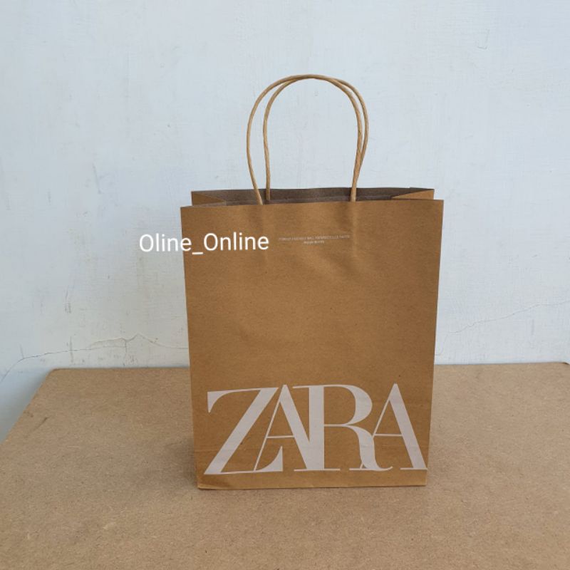 ZR Paperbag zara paper bag