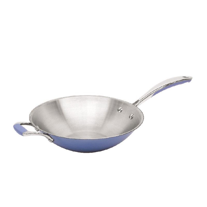 Maxim Tivoli Colors Blueberry Wok Pan 30cm